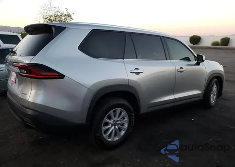 2025 Toyota Grand Highlander Le z USA, uszkodzony, nr VIN 5TDACAB58SS049716